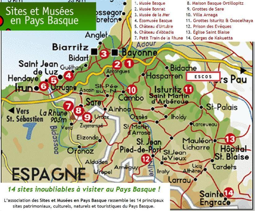 Gite Le Trefle Studioescos Ngoại thất bức ảnh